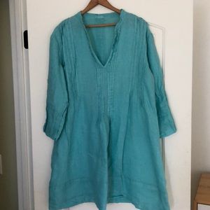 CP Shades linen tunic. Excellent condition.